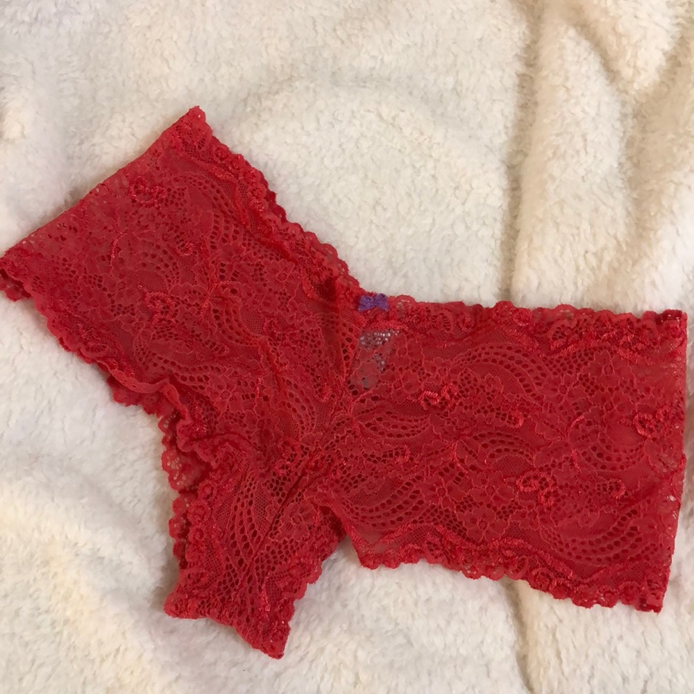 NWOT Victoria’s Secret Lace Boyshort Sz M